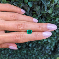 1.37 Ct. Emerald from Zambia Life Style