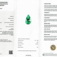 5.82 Ct. Emerald from Colombia Scan Report