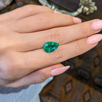 4.39 Ct. Emerald from Zambia Life Style