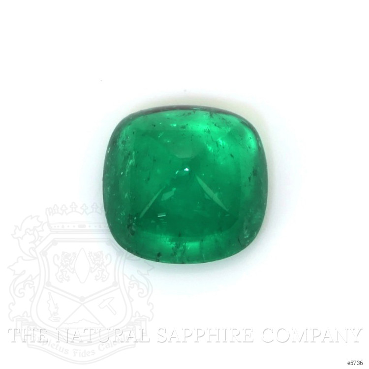 0.85 Ct. Cabochon Emerald from Colombia