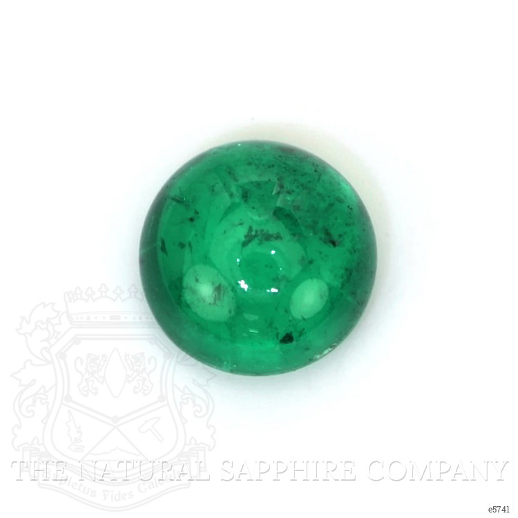0.85 Ct. Cabochon Emerald from Colombia