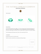 1.27 Ct. Emerald from Nigeria Appraisal