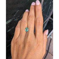 1.27 Ct. Emerald from Nigeria Life Style