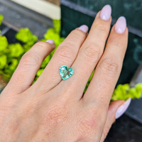 1.95 Ct. Emerald from Nigeria Life Style