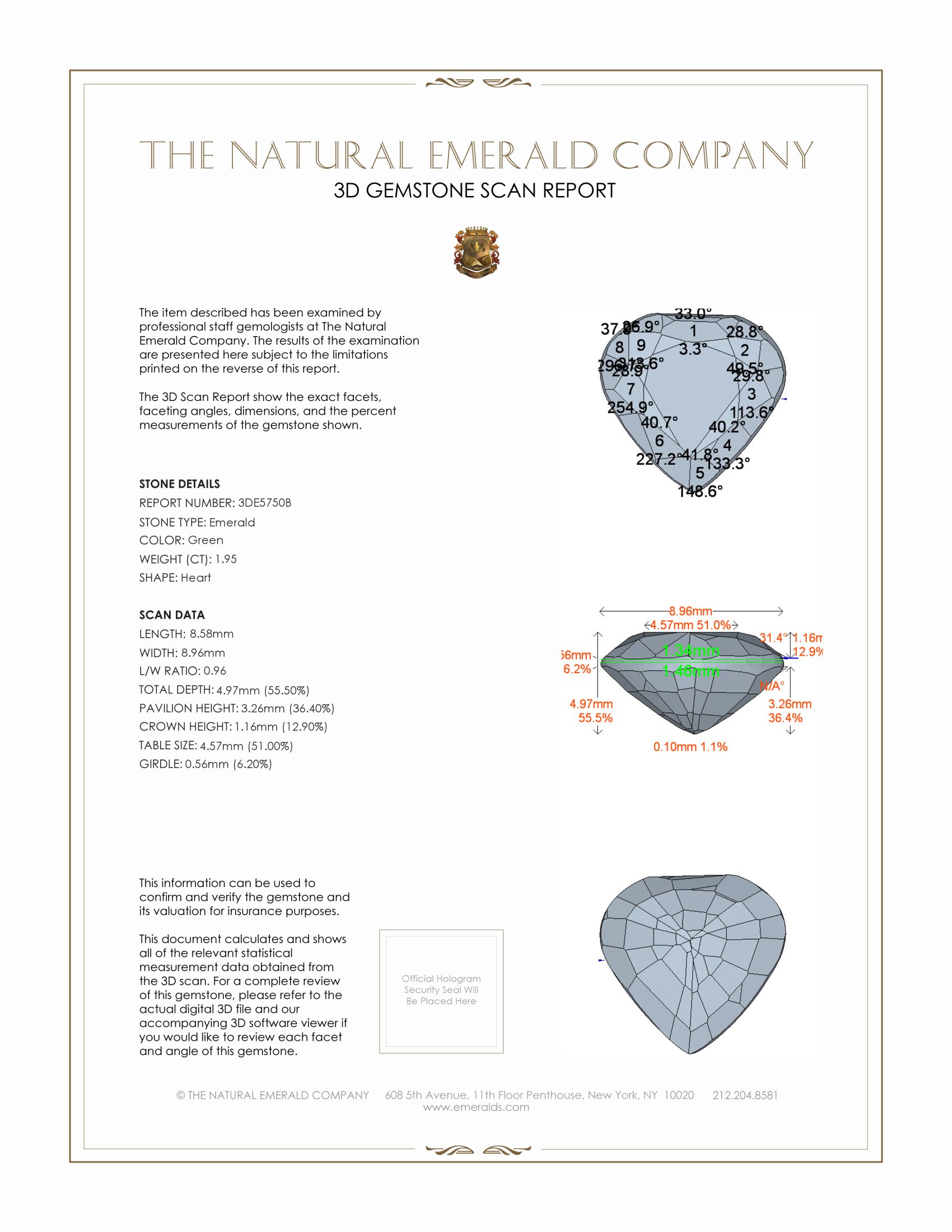 1.95 Ct. Emerald from Nigeria