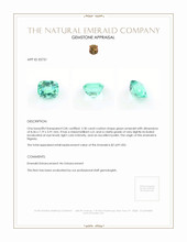 2.30 Ct. Emerald from Nigeria Appraisal
