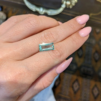 2.57 Ct. Emerald from Nigeria Life Style