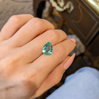 2.73 Ct. Emerald from Brazil Life Style