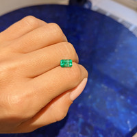 1.13 Ct. Emerald from Colombia Life Style