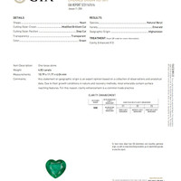 4.82 Ct. Emerald from Afghanistan Scan Report