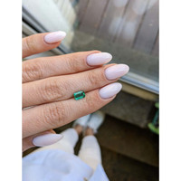 0.88 Ct. Emerald from Zambia Life Style