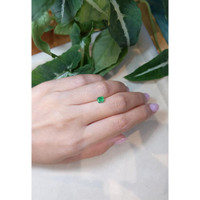 0.64 Ct. Emerald from Afghanistan Life Style