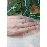 0.92 Ct. Emerald from Afghanistan Life Style