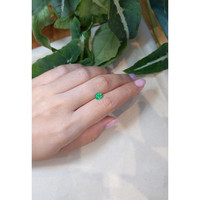 0.76 Ct. Emerald from Afghanistan Life Style