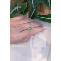 1.30 Ct. Emerald from Afghanistan Life Style