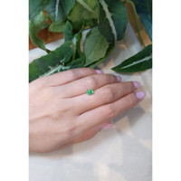 0.87 Ct. Emerald from Afghanistan Life Style