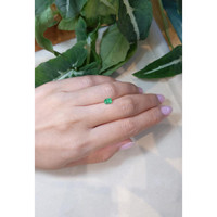 0.60 Ct. Emerald from Afghanistan Life Style