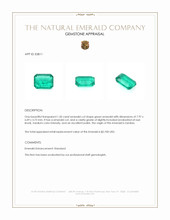 1.50 Ct. Emerald from Zambia Appraisal