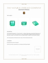 1.39 Ct. Emerald from Zambia Appraisal