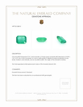 2.01 Ct. Emerald from Zambia Appraisal