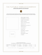 2.05 Ct. Emerald from Zambia Scan Report