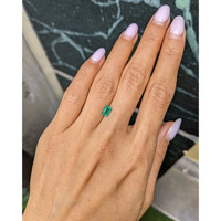 0.80 Ct. Emerald from Zambia Life Style