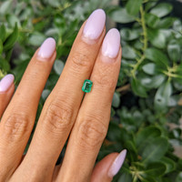 0.80 Ct. Emerald from Zambia Life Style
