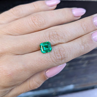 2.46 Ct. Emerald from Zambia Life Style