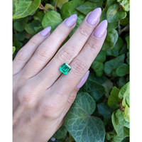 2.46 Ct. Emerald from Zambia Life Style