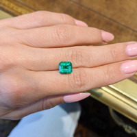 2.46 Ct. Emerald from Zambia Life Style