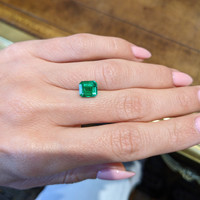 2.05 Ct. Emerald from Zambia Life Style