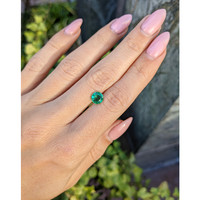 1.06 Ct. Emerald from Zambia Life Style