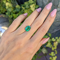 3.20 Ct. Emerald from Zambia Life Style