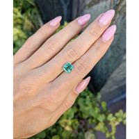 2.38 Ct. Emerald from Nigeria Life Style