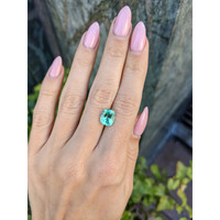 2.82 Ct. Emerald from Nigeria Life Style