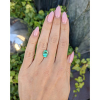 2.00 Ct. Emerald from Brazil Life Style
