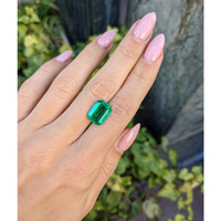 5.17 Ct. Emerald from Zambia Life Style