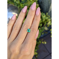 1.27 Ct. Emerald from Nigeria Life Style
