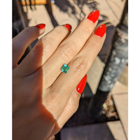 1.27 Ct. Emerald from Nigeria Life Style