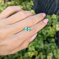 1.46 Ct. Emerald from Brazil Life Style