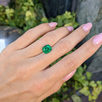 3.24 Ct. Emerald from Zambia Life Style