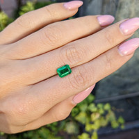 1.62 Ct. Emerald from Zambia Life Style