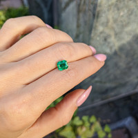 1.43 Ct. Emerald from Zambia Life Style