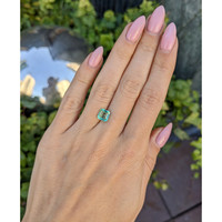 1.39 Ct. Emerald from Nigeria Life Style