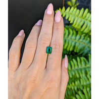 1.67 Ct. Emerald from Zambia Life Style