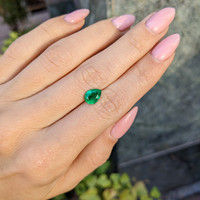 1.33 Ct. Emerald from Zambia Life Style