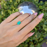 1.88 Ct. Emerald from Brazil Life Style