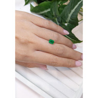 1.10 Ct. Emerald from Colombia Life Style