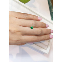 0.45 Ct. Emerald from Madagascar Life Style