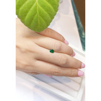 0.30 Ct. Emerald from Madagascar Life Style